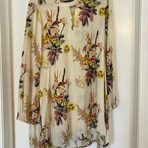 Floral Print Women's Top